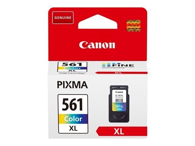 Canon CL-561XL Ink Cartridge, Cyan, Magenta, Yellow цена и информация | Tindiprinteri kassetid | kaup24.ee