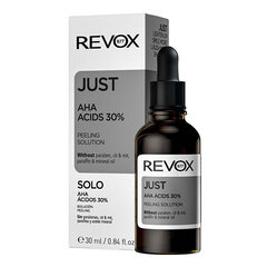 Happega näokoorija Revox Just AHA Acids 30%, 30 ml hind ja info | Näopuhastusvahendid | kaup24.ee