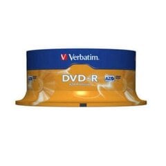Plaaditoorikud DVD-R 4,7 GB, 25 tk hind ja info | Vinüülplaadid, CD, DVD | kaup24.ee