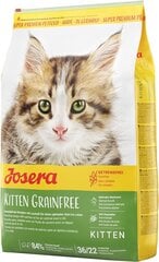 Josera для котят беззерновой Kitten Grain Free, 10 кг цена и информация | Сухой корм для кошек | kaup24.ee