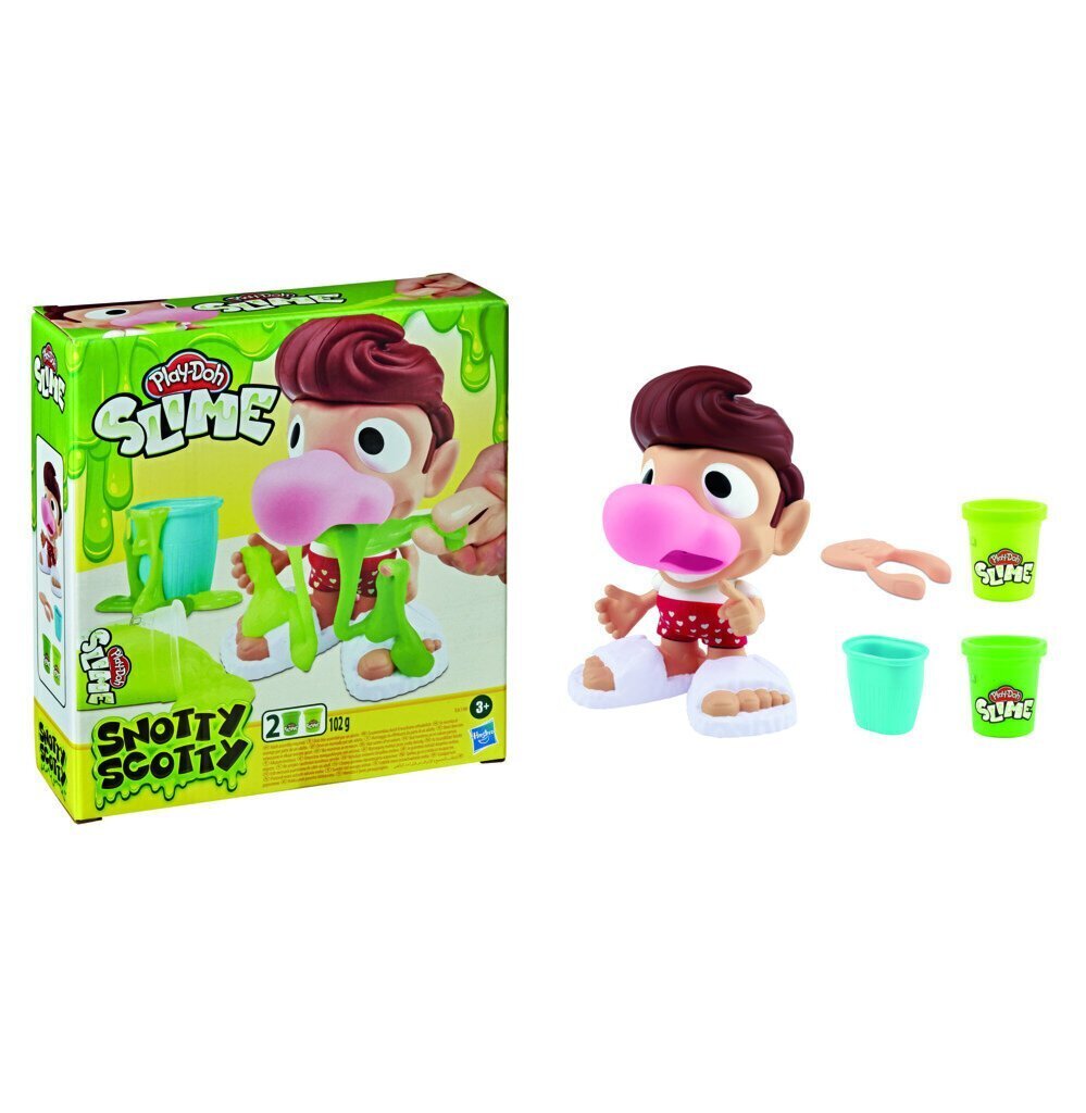Komplekt Hasbro Play-Doh Slime Snotty Scotty hind ja info | Arendavad mänguasjad | kaup24.ee