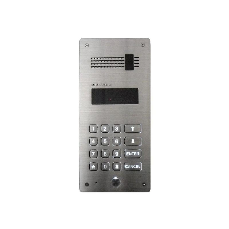Sisekommunikatsiooni komplekt korterelamutele DD-5100R + YM280W (kasutamiseks väljas) hind ja info | Fonolukud | kaup24.ee
