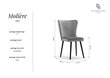 Tool Interieurs86 Moliere 88, roheline hind ja info | Söögilaua toolid, köögitoolid | kaup24.ee