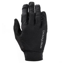 Велосипедные перчатки Meteor GL Long 80, черные цена и информация | Велосипедные перчатки | kaup24.ee