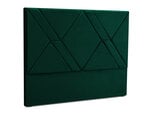 Изголовье кровати Cosmopolitan Design Seattle USB 180 см, темно-зеленое