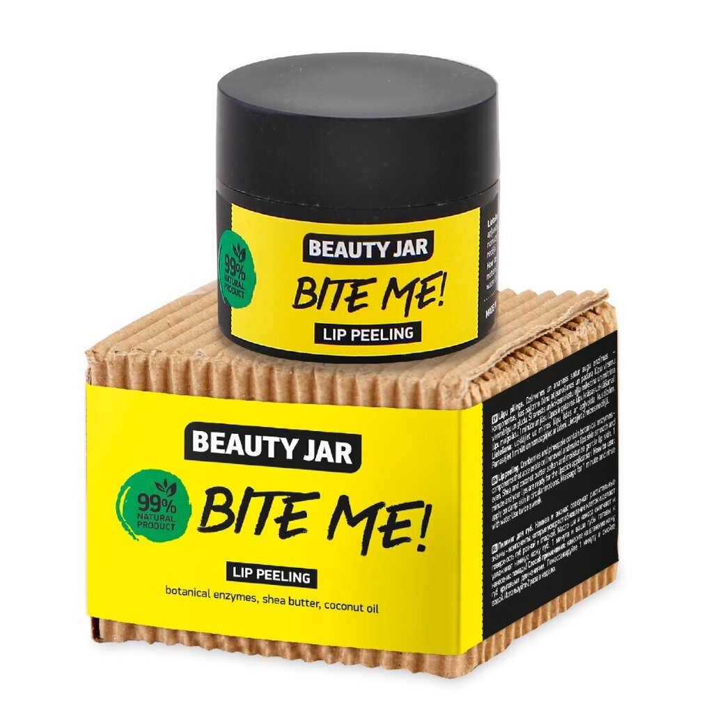 Huulekoorija Bite Me! Beauty Jar, 15ml цена и информация | Näopuhastusvahendid | kaup24.ee