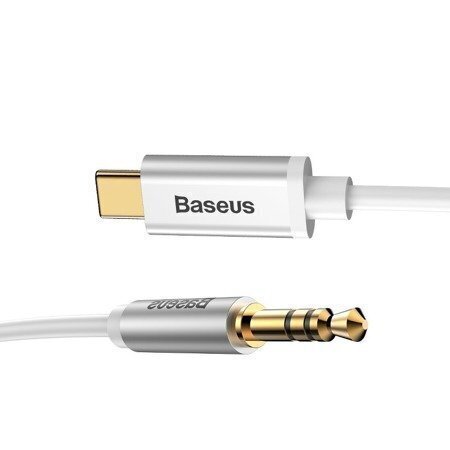 Kaabel Baseus CAM01-02 Premium AUX, USB-C -> 3,5 mm 1,2 m, hall (EU blister) цена и информация | Mobiiltelefonide kaablid | kaup24.ee