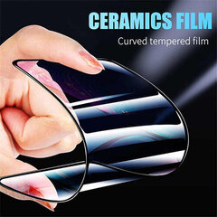 Защитное стекло clear ceramic, full cover, full glue для iPhone 12 PRO MAX  цена и информация | Защитные пленки для телефонов | kaup24.ee