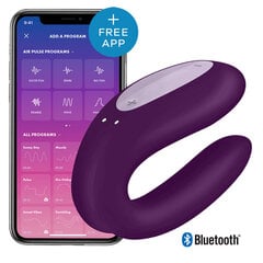 Парный вибратор Double Joy Purple цена и информация | Satisfyer Товары для детей и младенцев | kaup24.ee