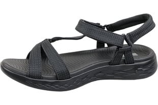 Naiste sandaalid Skechers On The Go 600 15316 BBK цена и информация | Женские босоножки | kaup24.ee