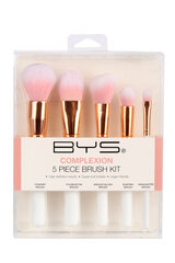 Meigipintslite komplekt Complexion Brush Kit Bys, 5tk цена и информация | Кисти для макияжа, спонжи | kaup24.ee