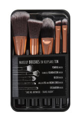 Meigipintslite komplekt Makeup Brushes in Keepsake Rose Gold Bys, 5tk hind ja info | Meigipintslid, -käsnad | kaup24.ee