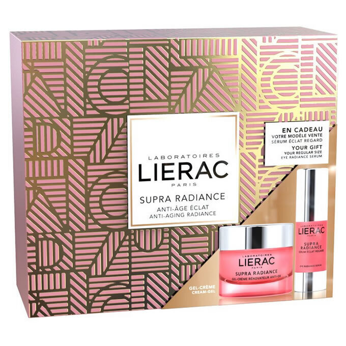 Komplekt Lierac Supra Radiance: näokreem, 50 ml + silmaseerum, 15 ml hind ja info | Näokreemid | kaup24.ee