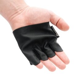 Тренировочные перчатки Meteor Grip V-100, черные цена и информация | Перчатки для турника и фитнеса | kaup24.ee