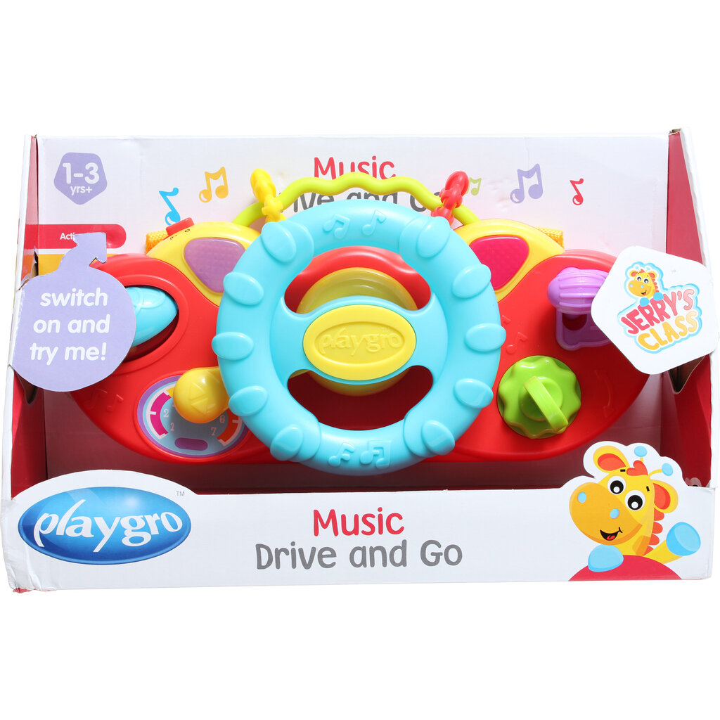 Muusikaline mänguasi Playgo Drive and Go, 0184477 hind ja info | Imikute mänguasjad | kaup24.ee