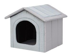 Лежак-конура Hobbydog Inari Dove Grey, 44x38 см цена и информация | Лежаки, домики | kaup24.ee