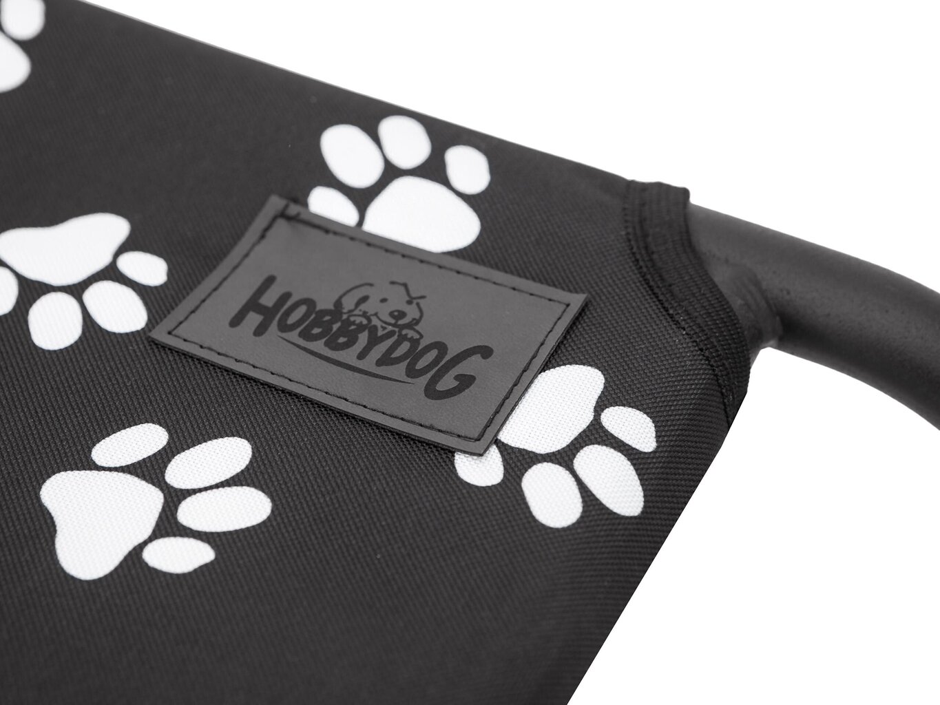 Pesa Hobbydog Iron Black Paws L, 80x42x15 cm hind ja info | Pesad, padjad | kaup24.ee