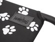 Pesa Hobbydog Iron Black Paws XXL, 120x68x20 cm hind ja info | Pesad, padjad | kaup24.ee