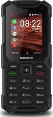 MyPhone Hammer 5 Smart, 4 GB, Dual SIM, Black цена и информация | Мобильные телефоны | kaup24.ee