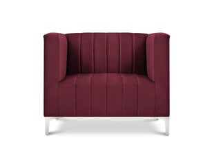 Кресло Kooko Home Tutti, красное/серебристое цена и информация | Кресла в гостиную | kaup24.ee