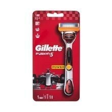 Вибрирующая бритва для мужчин Gillette Fusion 5 Power, красная цена и информация | Косметика и средства для бритья | kaup24.ee