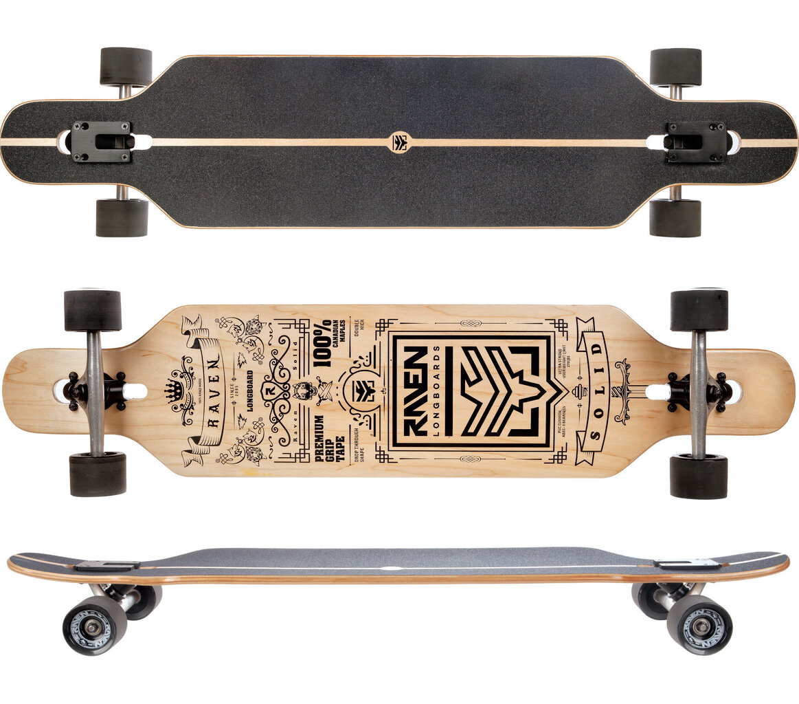 Скейтборд Longboard Raven Solid, 105 см цена | kaup24.ee