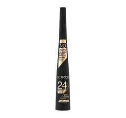 Silmakontuurpliiats Catrice 24h 3 ml, 010 Ultra Black hind ja info | Ripsmetušid, lauvärvid, silmapliiatsid, seerumid | kaup24.ee