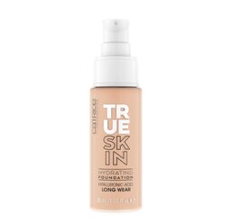 Увлажняющая тональное средство Catrice True Skin, 30 мл, 004 Neutral Porcelain цена и информация | Пудры, базы под макияж | kaup24.ee