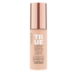 Увлажняющее тональное средство Catrice True Skin, 30 мл, 010 Cool Cashmere цена и информация | Пудры, базы под макияж | kaup24.ee