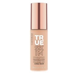 Niisutav puuderkreem Catrice True Skin, 30 ml, 020 Warm Beige hind ja info | Jumestuskreemid, puudrid | kaup24.ee