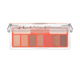 Lauvärvipalett Catrice The Coral Nude Collection, 9,5 g, 010 Peach Passion цена и информация | Тушь, средства для роста ресниц, тени для век, карандаши для глаз | kaup24.ee