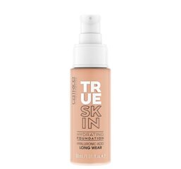 Увлажняющая тональное средство Catrice True Skin, 30 мл, 030 Neutral Sand цена и информация | Пудры, базы под макияж | kaup24.ee