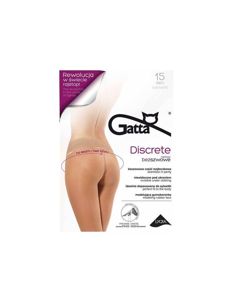 Naiste sukkpüksid Gatta Discrete, must hind ja info | Sukkpüksid | kaup24.ee