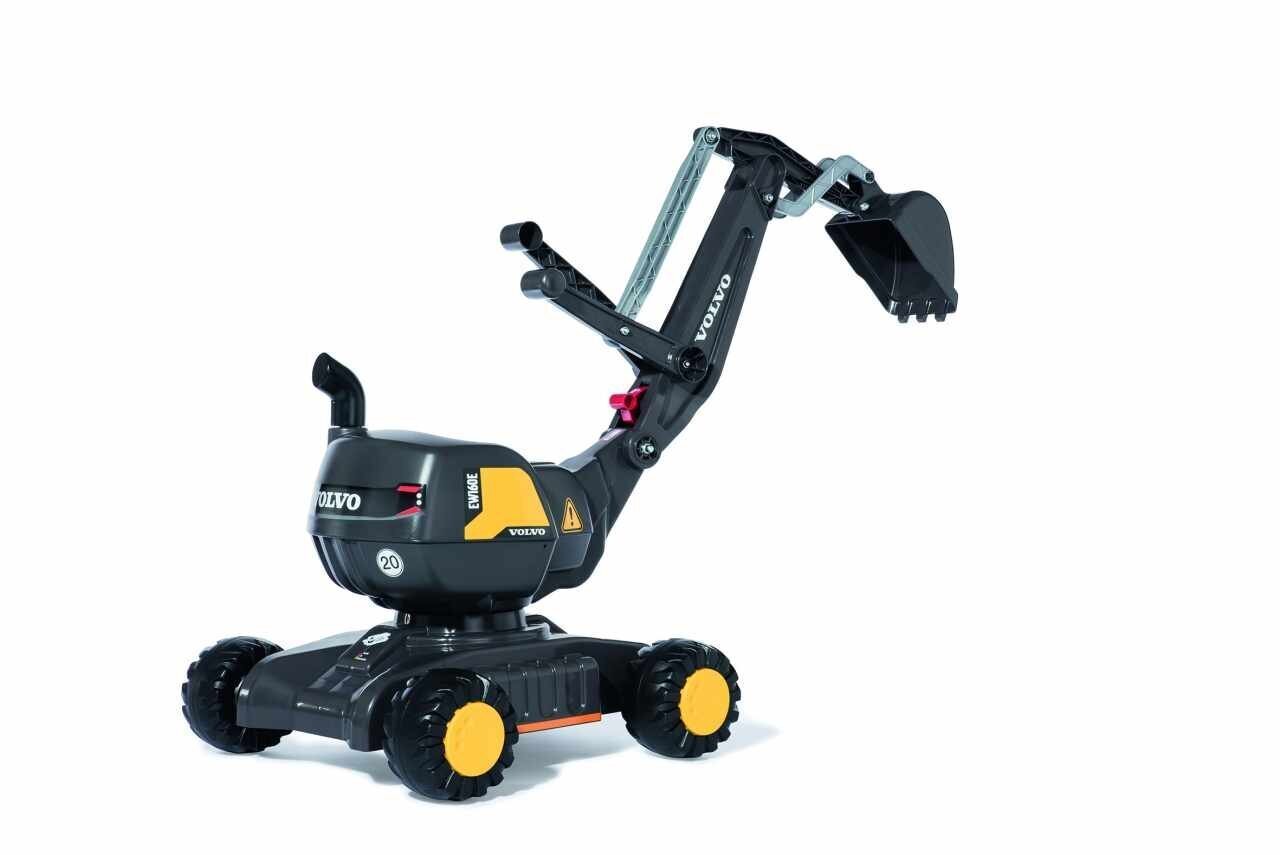 Pealeistutav ekskavaator Rolly Toys RollyDigger Volvo EW160, must hind ja info | Poiste mänguasjad | kaup24.ee