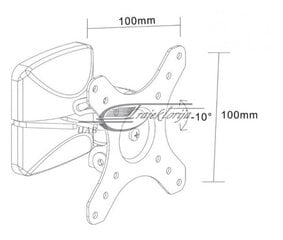 Libox Madryt LB-0010 13-24” цена и информация | Кронштейны и крепления для телевизоров | kaup24.ee