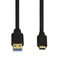 Hama USB-C - USB-A , 0.75 m hind ja info | Mobiiltelefonide kaablid | kaup24.ee