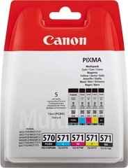 Canon Ink PGI-570/CLI-571 Multipack (0372C004), цена и информация | Картриджи для струйных принтеров | kaup24.ee