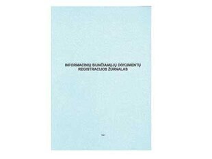 Журнал регистрации информационных документов отправленных, А4 (48) 0720-007 цена и информация | Тетради и бумажные товары | kaup24.ee