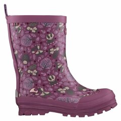 Viking Jolly Woodland резиновые сапоги для девочек 110620 01, розовый цена и информация | Детские резиновые сапоги Леопард | kaup24.ee
