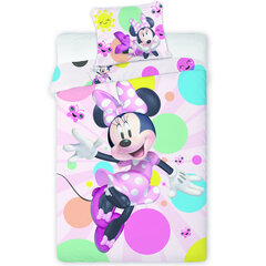 Детский комплект постельного белья Minnie Mouse 140x200 см, 2 части цена и информация | Детское постельное бельё | kaup24.ee