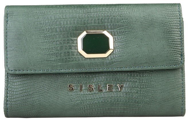 Naiste rahakott Sisley, roheline цена и информация | Naiste rahakotid | kaup24.ee