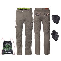 Мото штаны для мужчин W-TEC Shoota, хаки цена и информация | Мотоциклетные штаны | kaup24.ee