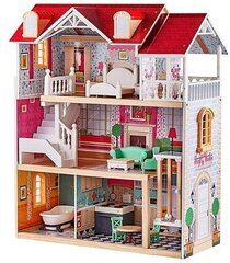 Кукольный домик с мебелью цена и информация | Игрушки для девочек | kaup24.ee
