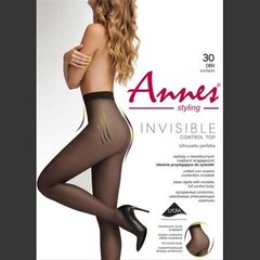 Прозрачные моделирующие женские колготки ANNES Invisible 30 цена и информация | Колготки | kaup24.ee