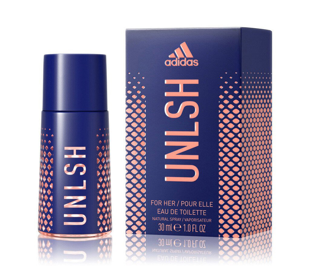 Tualettvesi Adidas Culture of Sport Unleash EDT naistele 30 ml hind ja info | Naiste parfüümid | kaup24.ee