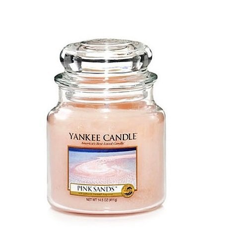 Lõhnaküünal Yankee Candle Pink Sands 411 g цена и информация | Küünlad, küünlajalad | kaup24.ee