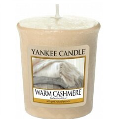 Ароматическая свеча Yankee Candle Warm Cashmere 49 г цена и информация | Подсвечники, свечи | kaup24.ee