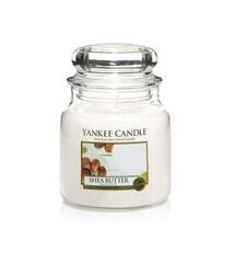 Ароматическая свеча Yankee Candle Shea Butter, 411 г цена и информация | Подсвечники, свечи | kaup24.ee