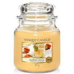 Ароматическая свеча Yankee Candle Calamansi Cocktail, 411 г цена и информация | Подсвечники, свечи | kaup24.ee