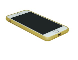 Kaitseümbris iPhone X/XS, Lateks, Kollane hind ja info | Telefoni kaaned, ümbrised | kaup24.ee